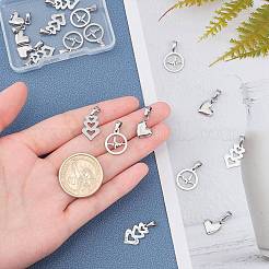 304 Stainless Steel Pendants&nbsp;STAS-UN0012-48