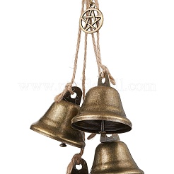 Iron Bell Pendant Decoration&nbsp;HJEW-JM02239