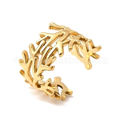 304 Stainless Steel Cuff Rings&nbsp;RJEW-F193-06G