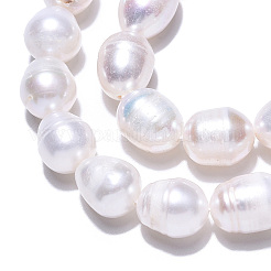 Natural Cultured Freshwater Pearl Beads Strands&nbsp;PEAR-N012-09C