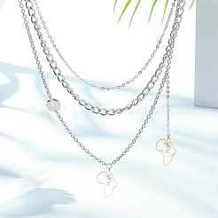 12Pcs 2 Colors 201 Stainless Steel Pendants&nbsp;STAS-UN0046-89