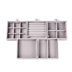5-Tier PET Plastic Jewelry Storage Drawer Boxes&nbsp;CON-N016-03A