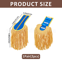 Polyester Epaulettes&nbsp;DIY-WH0671-422A