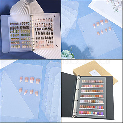 6Pcs PP Binders Index Divider Sheets&nbsp;AJEW-SP0002-16