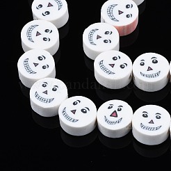 Handmade Polymer Clay Bead Strands&nbsp;X-CLAY-S096-038