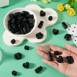 100Pcs 4 Styles Plastic Cord Locks&nbsp;FIND-TA0010-22