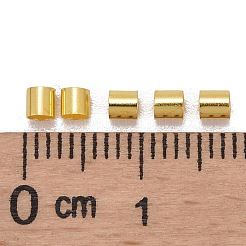 Brass Crimp Beads&nbsp;KK-S070-G-FF
