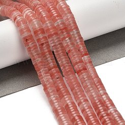 Cherry Quartz Glass Beads Strands&nbsp;G-G175-N16-01