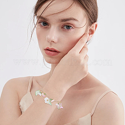 DIY Leaf & Flower Jewelry Making Kits&nbsp;DIY-SC0031-73