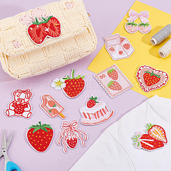 Computerized Embroidery Cloth Iron on/Sew on Patches&nbsp;DIY-WH0888-596