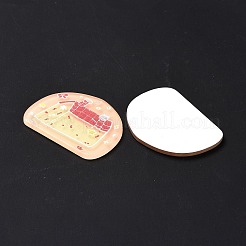 Printed Acrylic Cabochons&nbsp;MACR-C003-29
