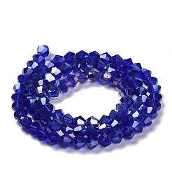 Transparent Electroplate Glass Beads Strands&nbsp;EGLA-A039-T2mm-B06