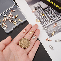 30Pcs 3 Colors Brass Lobster Claw Clasps&nbsp;FIND-PH0010-88
