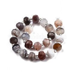 Natural Botswana Agate Beads Strands&nbsp;G-N327-08N