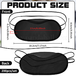 200Pcs Disposable Polyester Eye Mask&nbsp;AJEW-GO0004-19