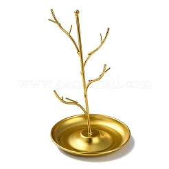 Iron Jewelry Display Stand with Tray&nbsp;ODIS-K003-05G