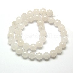 Natural Malaysia Jade Bead Strands&nbsp;G-M101-6mm-09