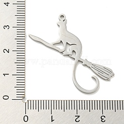 Non-Tarnish 304 Stainless Steel Pendants&nbsp;STAS-Q255-08P