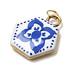 Printing 304 Stainless Steel Pendants&nbsp;STAS-K304-06D-G