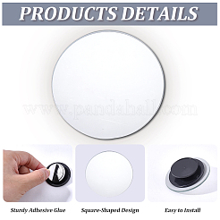 1Set Glass Get Off Observation Car Rearview Mirror&nbsp;DIY-CN0003-66A