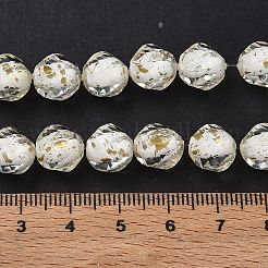 Resin & Glass Beads Strands&nbsp;GG-CBA48D8-01F