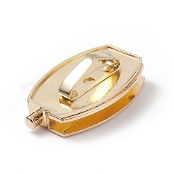 (Defective Closeout Sale: Scratched) Alloy Bag Twist Lock Accessories&nbsp;FIND-XCP0002-14