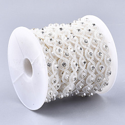 ABS Plastic Imitation Pearl Beaded Trim Garland Strand&nbsp;AJEW-S073-27