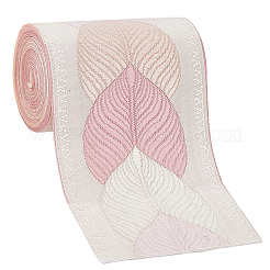 3M Polyester Jacquard Leaf Ribbon for Garment Accessories&nbsp;OCOR-CY0002-12E