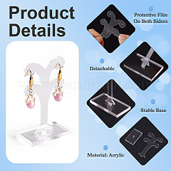 1 Set Acrylic Earring Display Tower Set&nbsp;EDIS-TA0001-003C