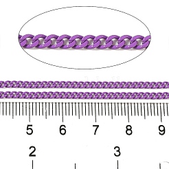 Spray Painted 304 Stainless Steel Curb Chains&nbsp;STAS-B067-05A-11