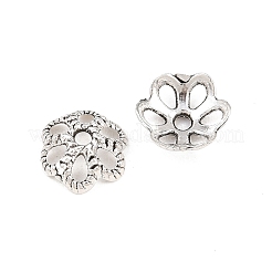 Tibetan Style Alloy Bead Caps&nbsp;PALLOY-A024-10AS