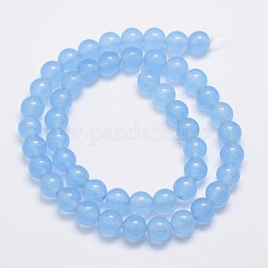 Natural & Dyed Malaysia Jade Bead Strands&nbsp;X-G-A146-8mm-A20