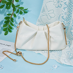 Zinc Alloy Phone Hand Strap Chains Adjustable Diagonal Chain wave Clip&nbsp;FIND-WH0260-56LG