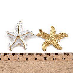 304 Stainless Steel Starfish Stud Earrings Findings&nbsp;EJEW-A142-03B-G