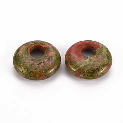 Natural Unakite Pendants&nbsp;G-T122-67D