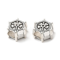 Tibetan Style Alloy European Beads&nbsp;PALLOY-I220-02AS