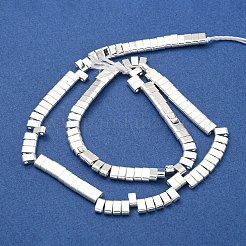 Electroplated Synthetic Non-Magnetic Hematite Beads Strands&nbsp;G-I360-B01-04