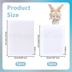 10Pcs 2 Styles PVC Plastic Sheets&nbsp;AJEW-OC0005-73A