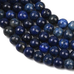 16 inch Grade A Round Dyed Natural Lapis Lazuli Beads Strand&nbsp;GSR6mmC123