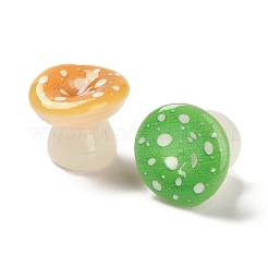 Luminous Resin Mushroom Ornament&nbsp;RESI-F045-09B