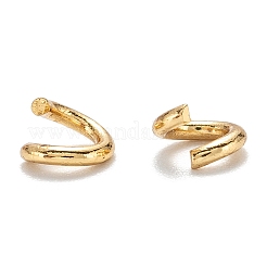 Ion Plating(IP) 304 Stainless Steel Open Jump Rings&nbsp;X-STAS-F084-24G-01