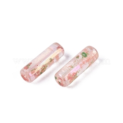 Picasso Transparent Glass Bugle Beads&nbsp;SEED-N010-02A-07