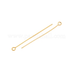 Ion Plating(IP) 304 Stainless Steel Eye Pins&nbsp;X-STAS-G075-17G-03
