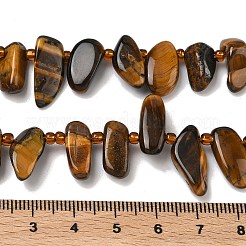 Natural Tiger Eye Beads Strands&nbsp;G-Z130-A01-02