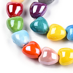 Handmade Porcelain Bead Strands&nbsp;X-PORC-N007-25