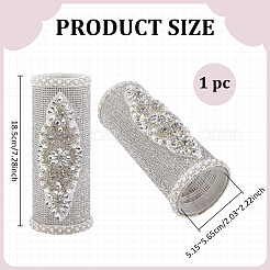 Glass Rhinestone Bouquet Handle&nbsp;DIY-BC00007