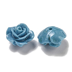 Synthetic Coral Dyed Carved Beads&nbsp;SHEL-I001-05C