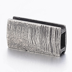 316 Surgical Stainless Steel Slide Charms&nbsp;STAS-F160-24B