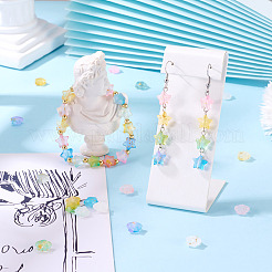 180Pcs 9 Colors Gradient Color Transparent Acrylic Beads&nbsp;OACR-TA0003-40