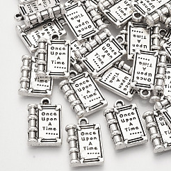 Tibetan Style Alloy Pendants for Teachers' Day&nbsp;X-TIBEP-S319-025AS-RS